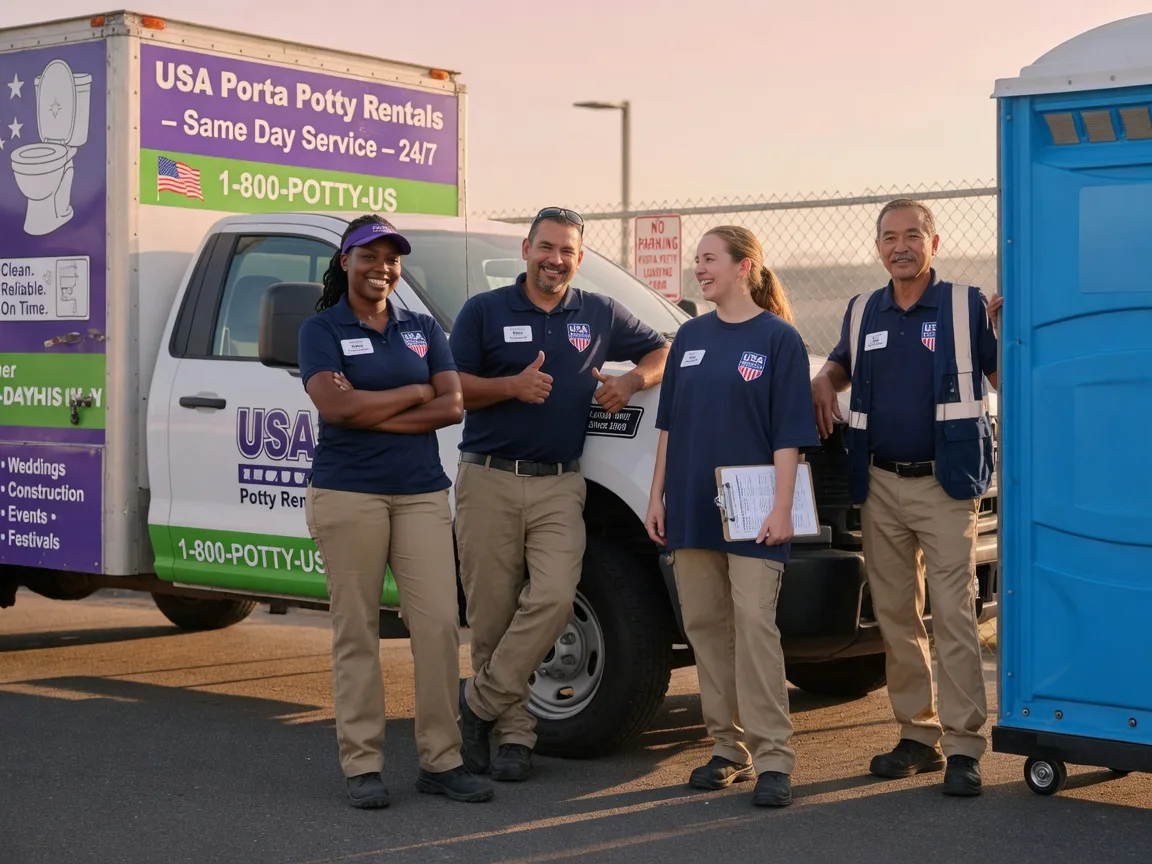 Porta Potty Rental company in Oak City, UT